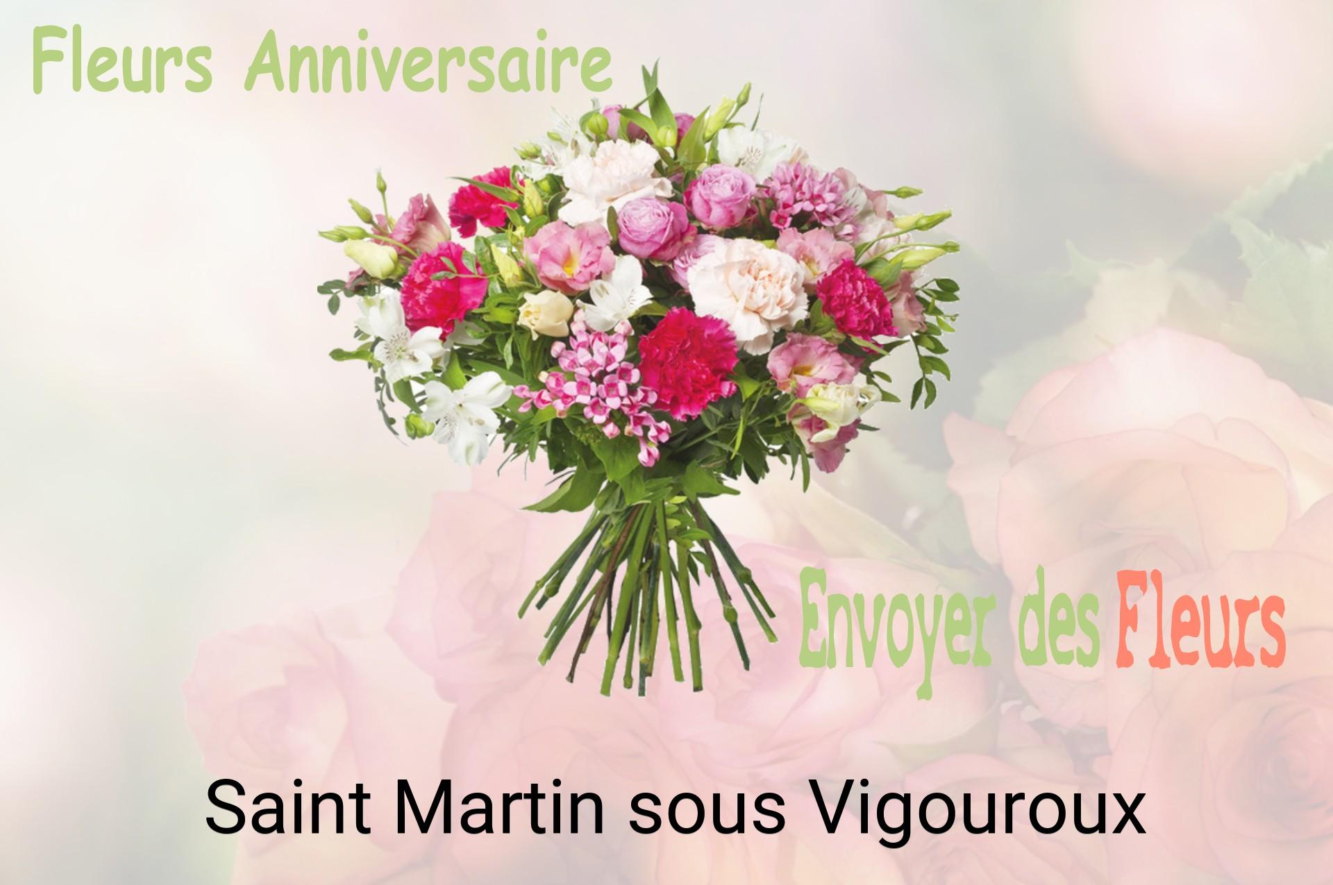 Bouquet de fleurs d’anniversaire livré à Saint-Martin-sous-Vigouroux