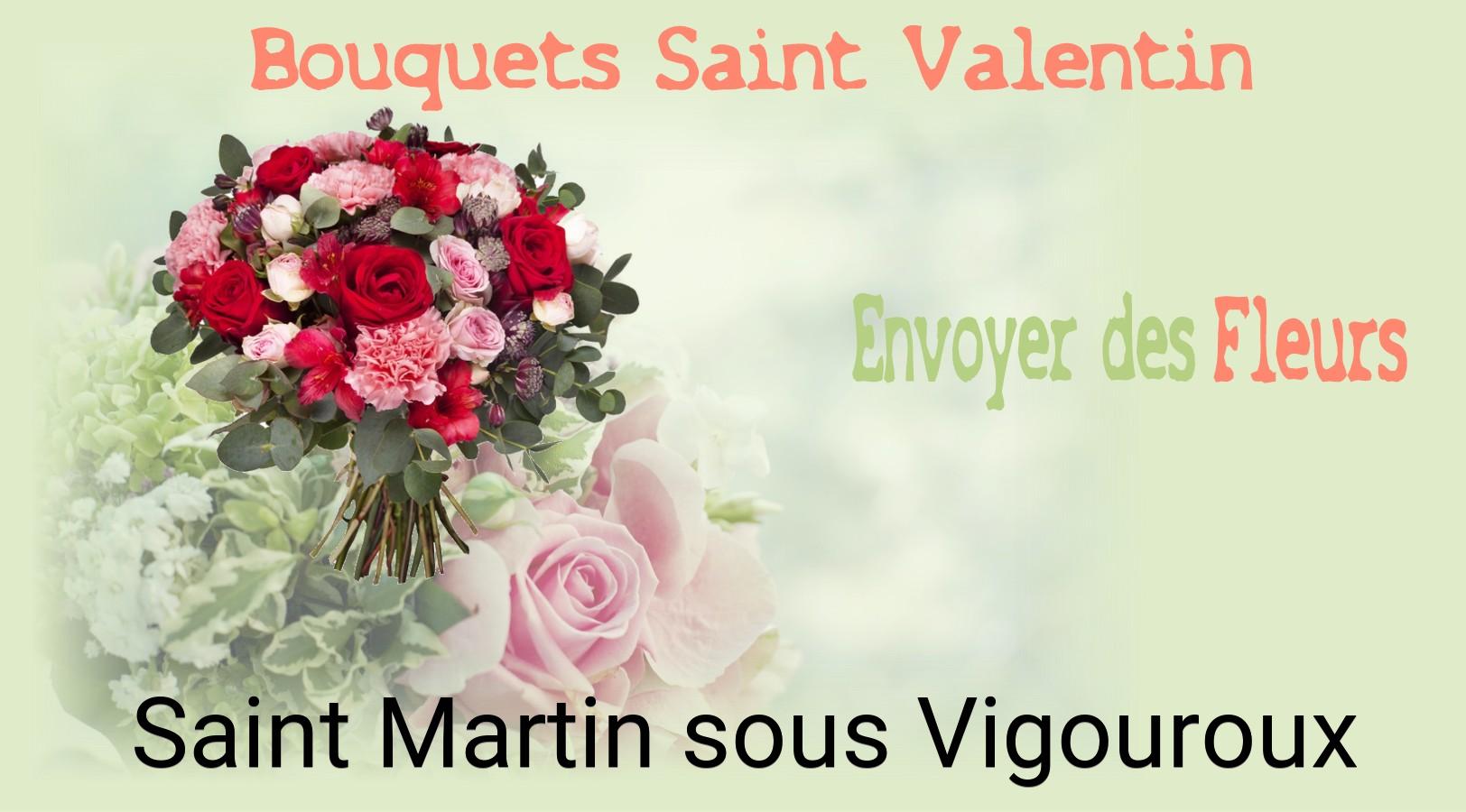 Roses de Saint-Valentin livrées à Saint-Martin-sous-Vigouroux