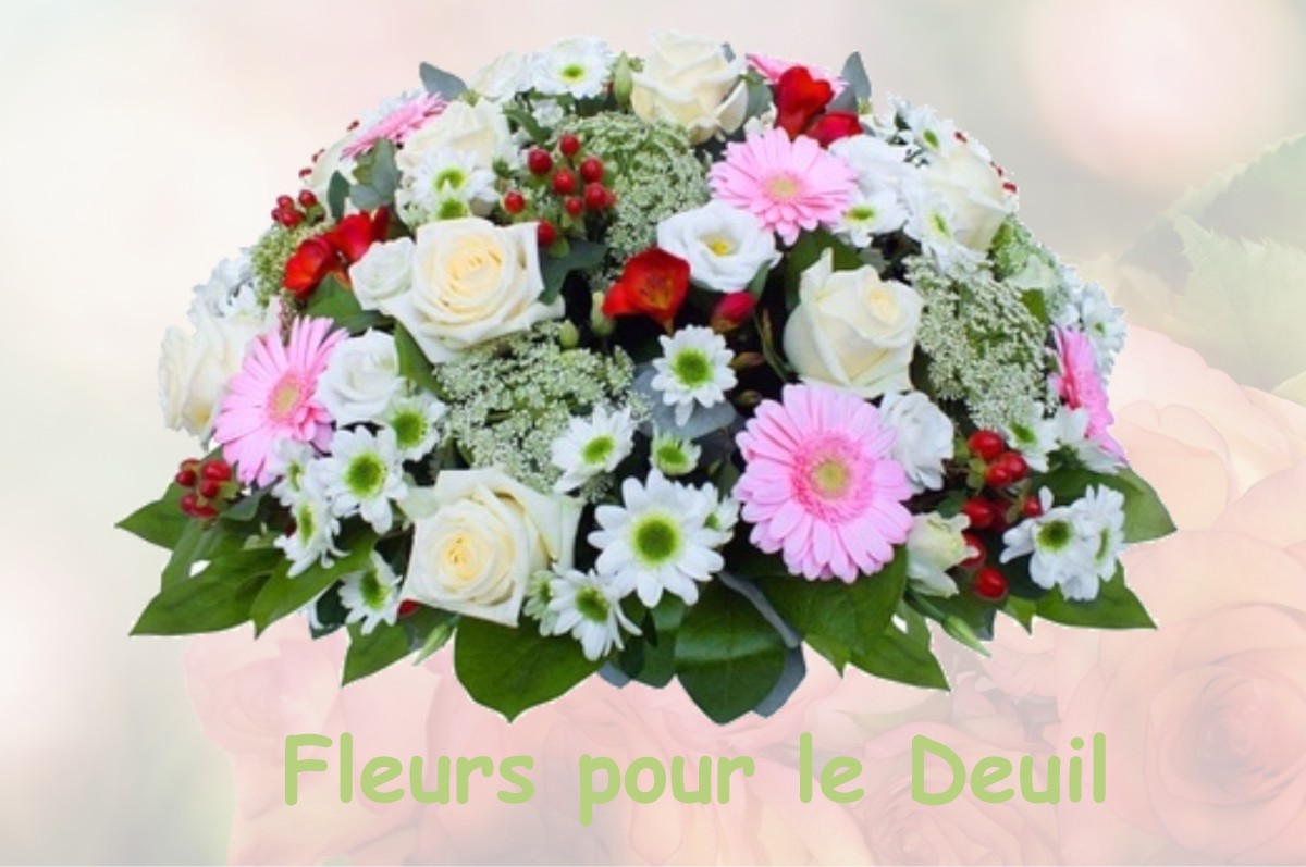 fleurs deuil SAINT-MARTIN-SOUS-VIGOUROUX
