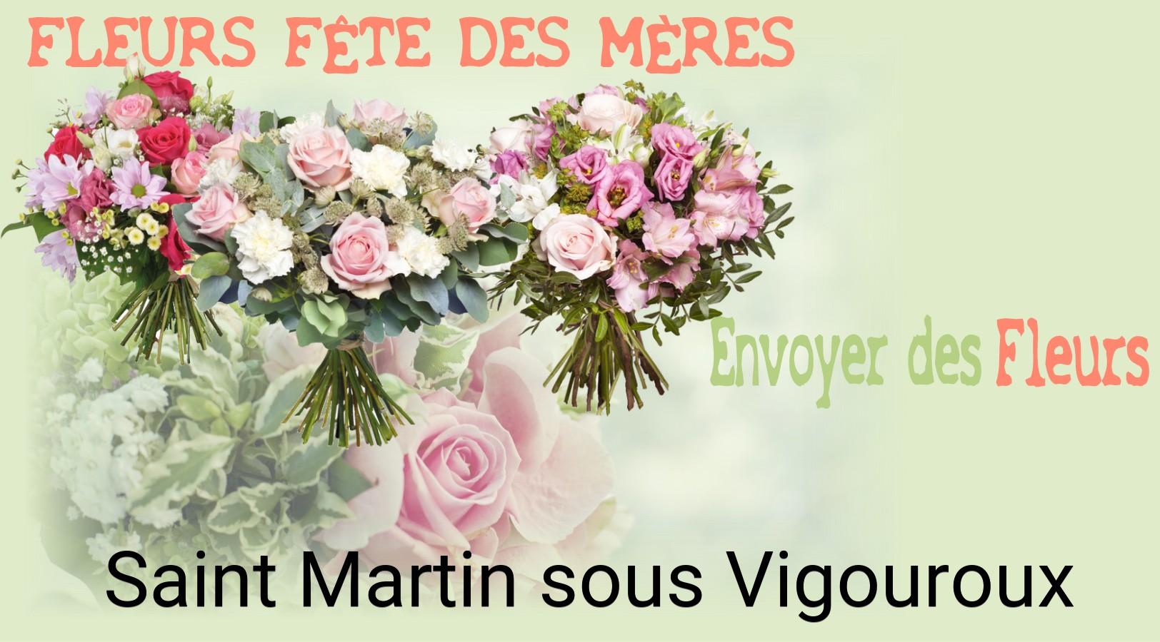 Bouquet de Fête des Mères livré à Saint-Martin-sous-Vigouroux